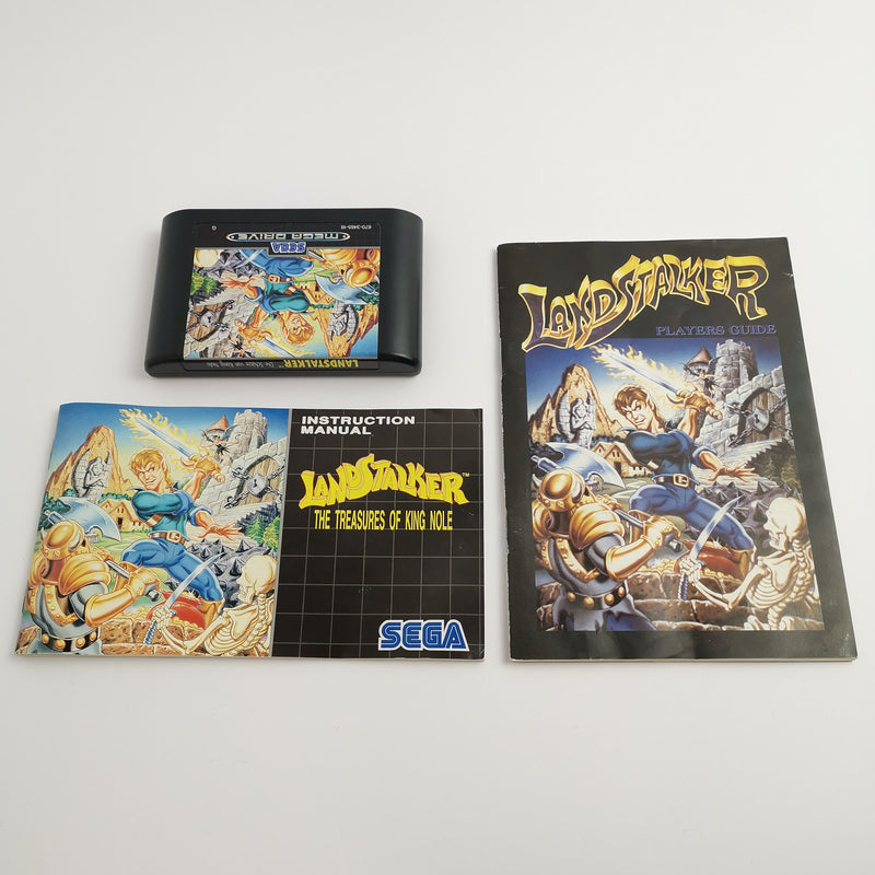 Sega Mega Drive Spiel " Landstalker + Guide " MD MegaDrive Berater | OVP | PAL