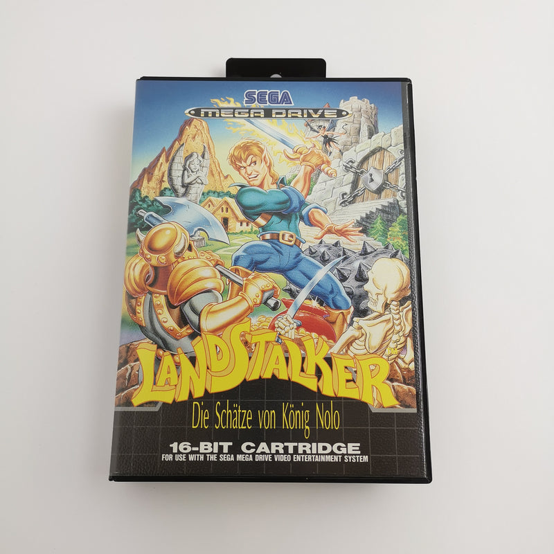 Sega Mega Drive Spiel " Landstalker + Guide " MD MegaDrive Berater | OVP | PAL