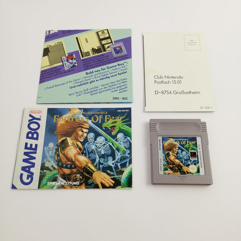 Nintendo Gameboy Classic Spiel " Fortress of Fear " Game Boy | OVP | PAL NOE