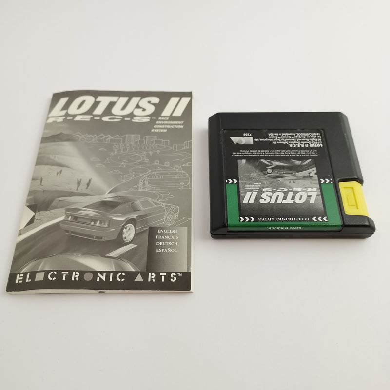 Sega Mega Drive game "Lotus II 2 RECS" MD MegaDrive car racing | OVP PAL