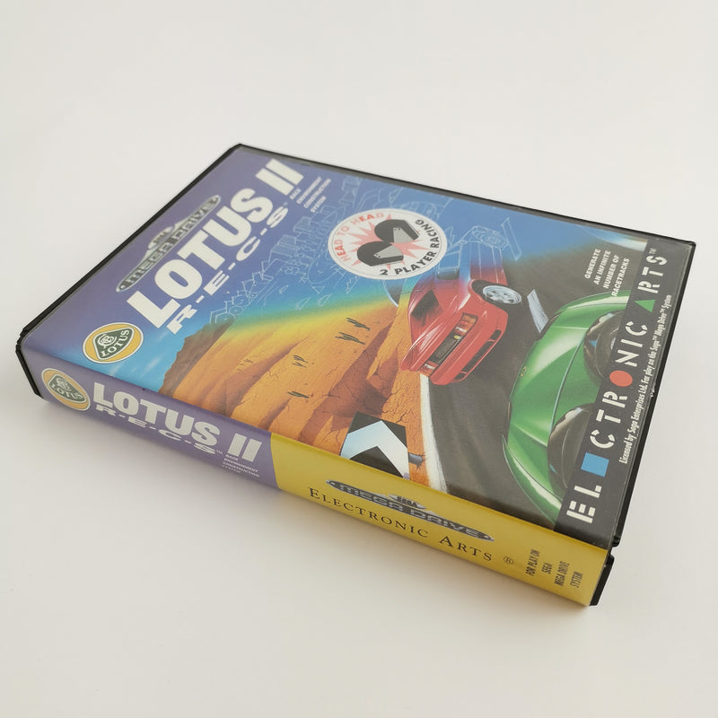 Sega Mega Drive game "Lotus II 2 RECS" MD MegaDrive car racing | OVP PAL