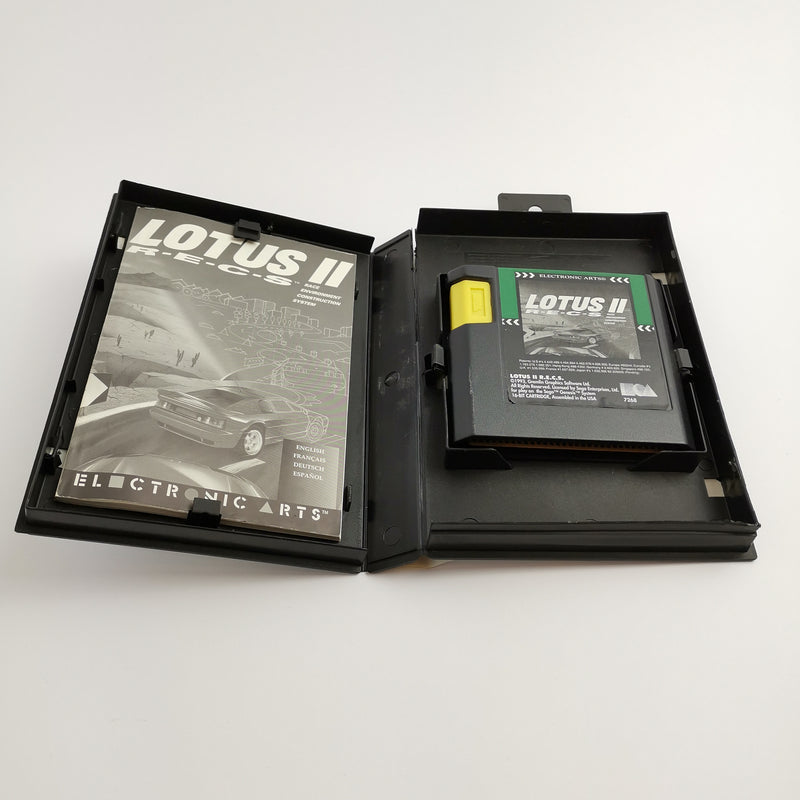 Sega Mega Drive game "Lotus II 2 RECS" MD MegaDrive car racing | OVP PAL