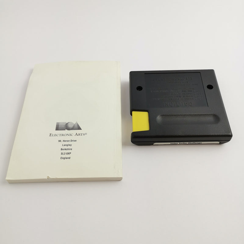 Sega Mega Drive Spiel " Lotus Turbo Challenge " MegaDrive Autorennen | OVP PAL