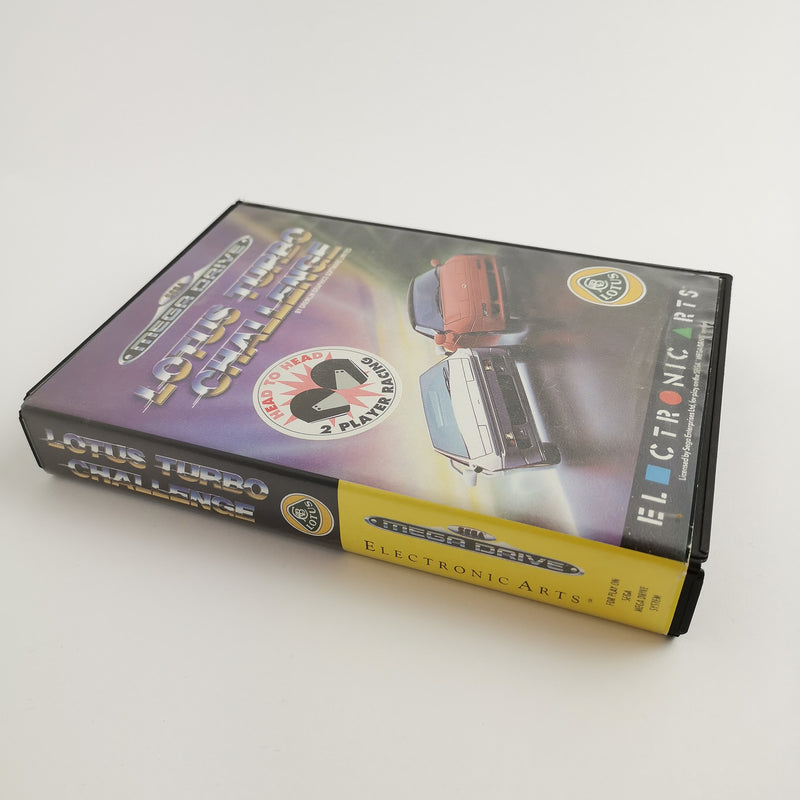 Sega Mega Drive Spiel " Lotus Turbo Challenge " MegaDrive Autorennen | OVP PAL