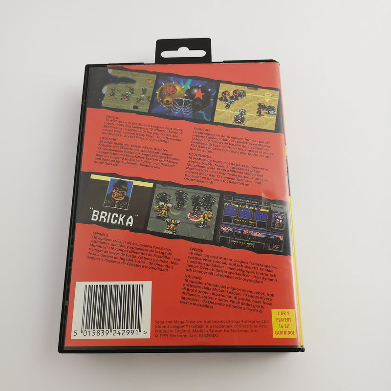 Sega Mega Drive Spiel " Mutant League Football " MD MegaDrive | OVP | PAL
