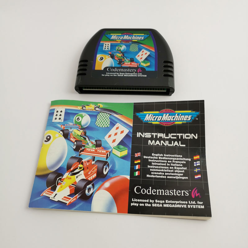 Sega Mega Drive Spiel " Micro Machines " MD MegaDrive MicroMachines | OVP | PAL