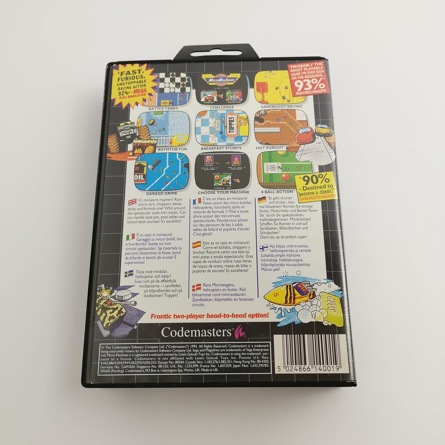 Sega Mega Drive Spiel 