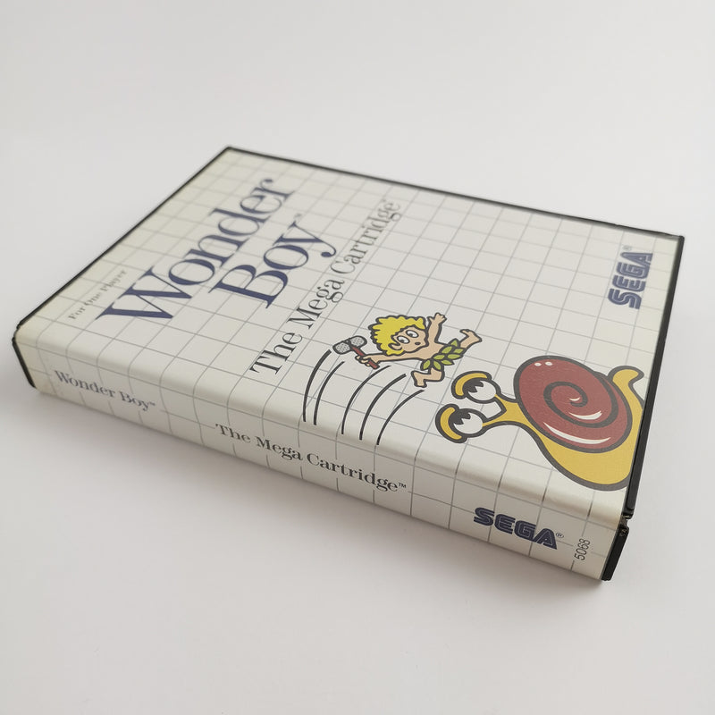 Sega Master System Spiel " Wonder Boy " MS MasterSystem WonderBoy | OVP | PAL