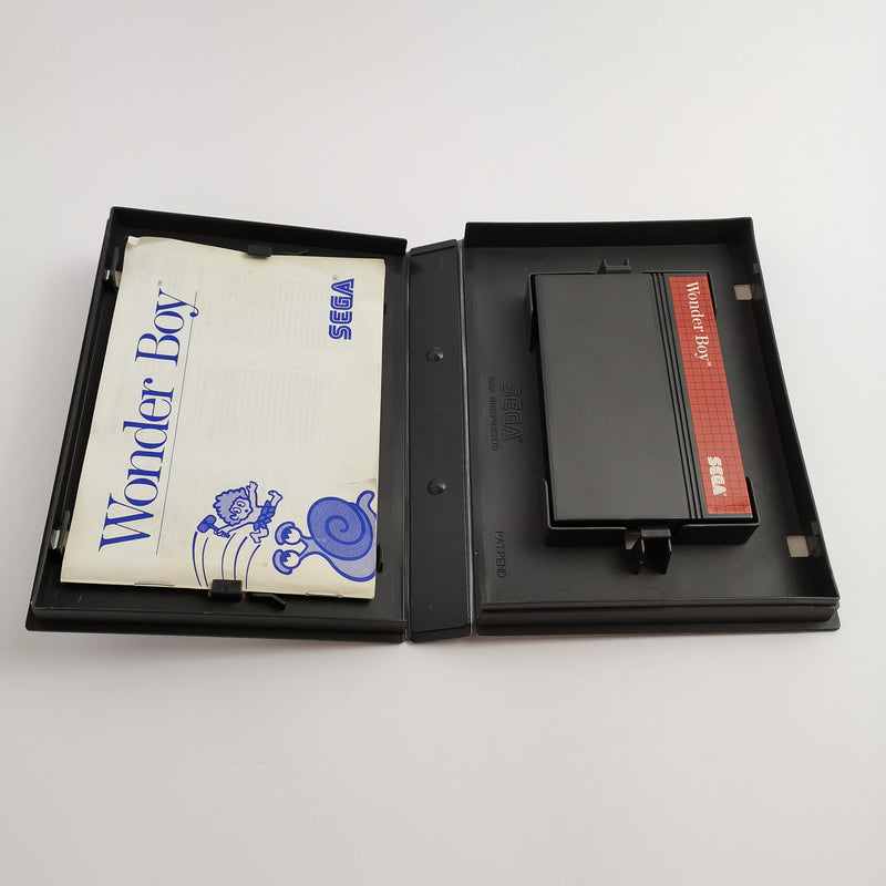 Sega Master System Spiel " Wonder Boy " MS MasterSystem WonderBoy | OVP | PAL