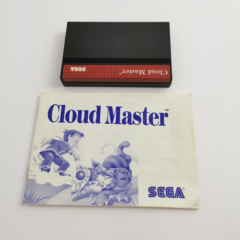 Sega Master System game "Cloud Master" MS MasterSystem | Original packaging | PAL
