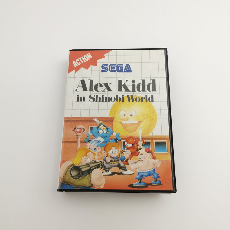 Sega Master System game "Alex Kidd in Shinobi World" MS | Original packaging | PAL