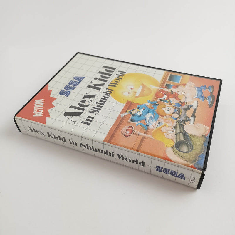 Sega Master System Spiel " Alex Kidd in Shinobi World " MS | OVP | PAL