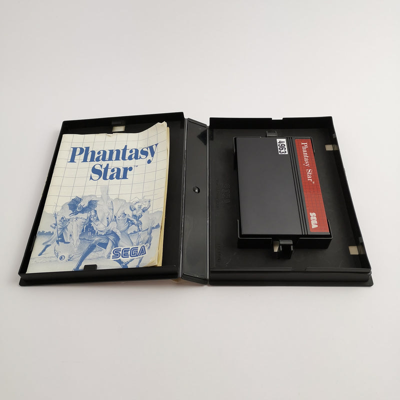 Sega Master System game "Phantasy Star" MS MasterSystem | Original packaging | PAL