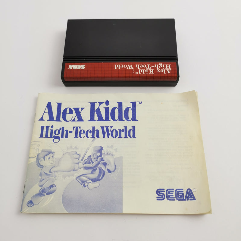 Sega Master System game " Alex Kidd High-Tech World " MS MasterSystem | OVP PAL
