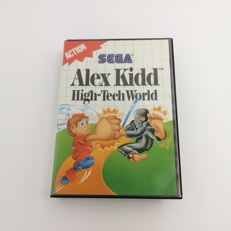 Sega Master System Spiel " Alex Kidd High-Tech World " MS MasterSystem | OVP PAL