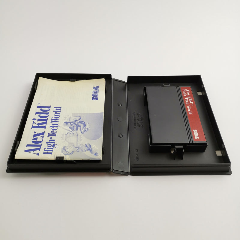 Sega Master System Spiel " Alex Kidd High-Tech World " MS MasterSystem | OVP PAL