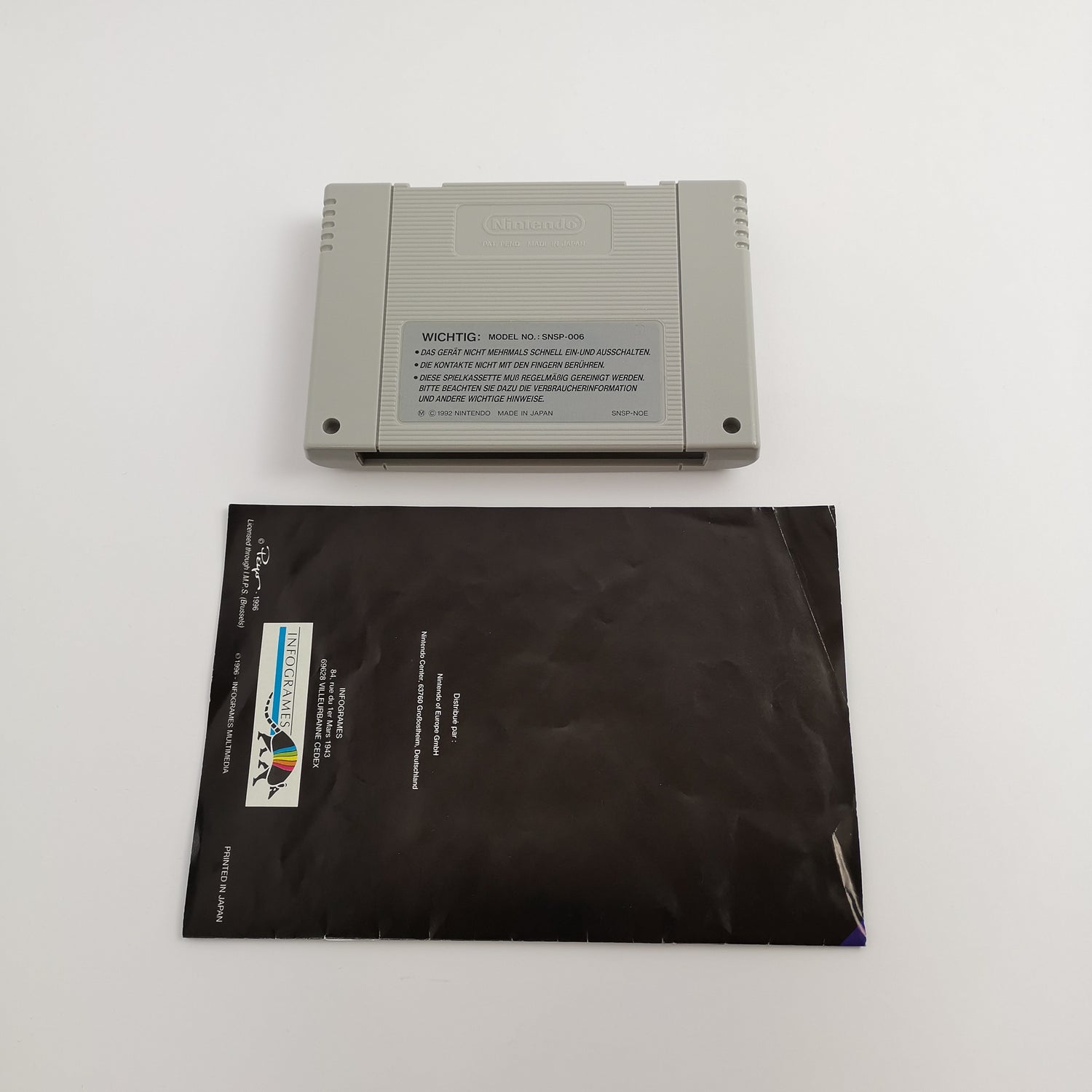 Super Nintendo game 