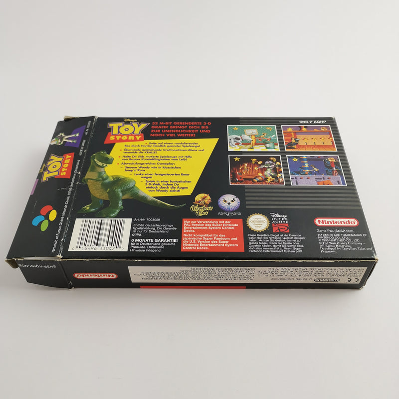 Super Nintendo game "Disney's Toy Story" SNES | Original packaging | PAL NOE