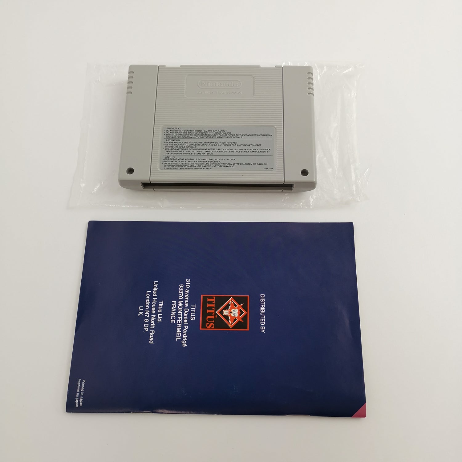 Super Nintendo Spiel 