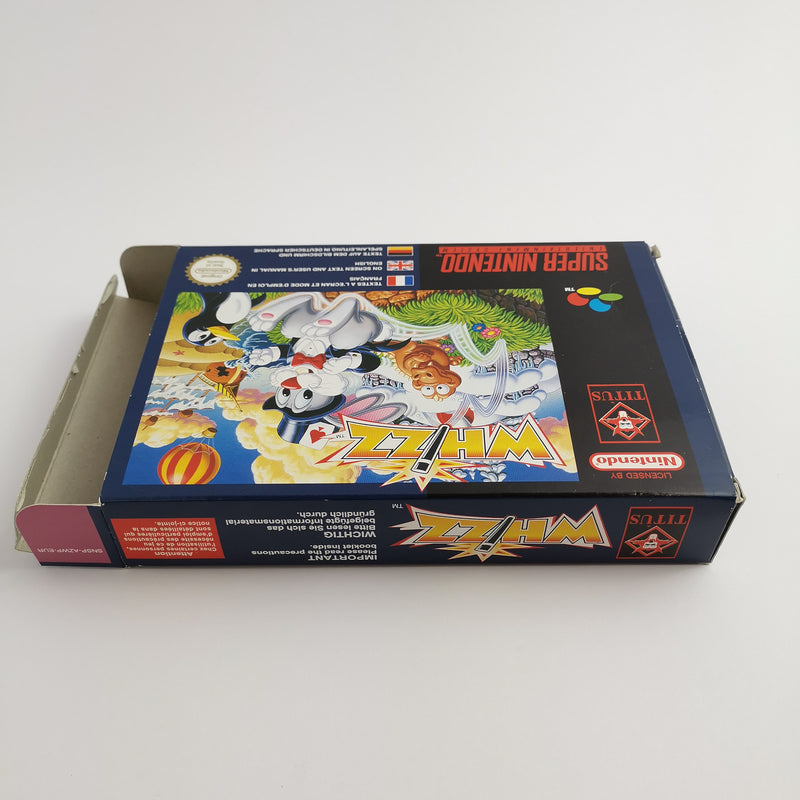 Super Nintendo Spiel " Whizz " SNES | OVP | PAL EUR | Titus