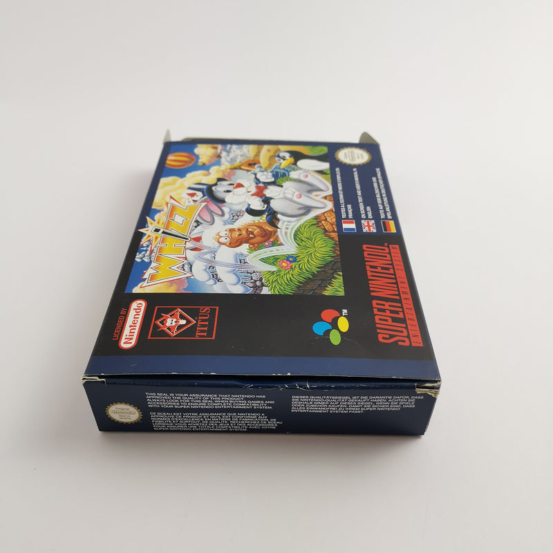 Super Nintendo Spiel " Whizz " SNES | OVP | PAL EUR | Titus