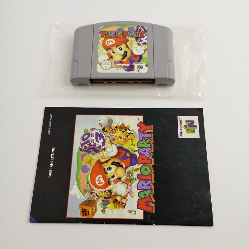 Nintendo 64 game "Mario Party 1" N64 N 64 MarioParty | Original packaging | PAL