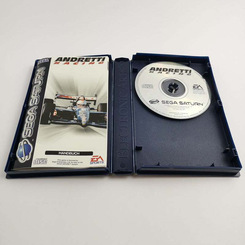 Sega Saturn game "Andretti Racing" SegaSaturn | Original packaging | PAL EA Sports