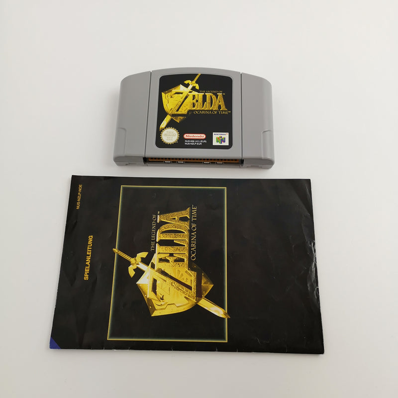 Nintendo 64 Spiel " The Legend of Zelda Ocarina of Time " N64 N 64 | OVP PAL NOE
