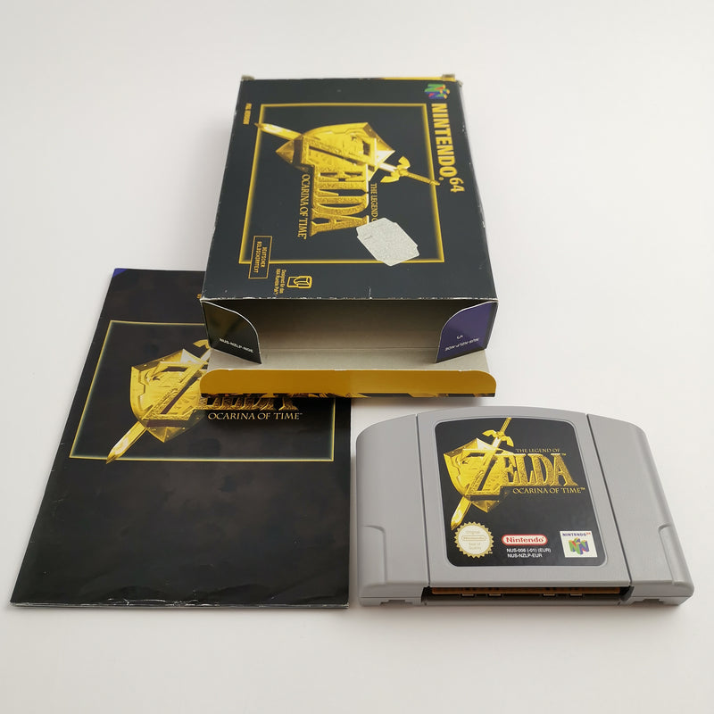 Nintendo 64 game "The Legend of Zelda Ocarina of Time" N64 N 64 | OVP PAL NOE