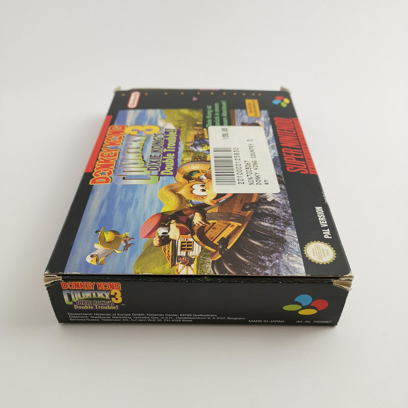 Super Nintendo Game "Donkey Kong Country 3" SNES Donkeykong | Original packaging | PAL NNOE