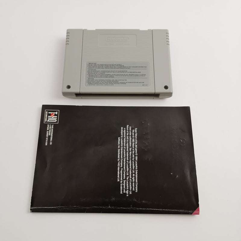 Super Nintendo Spiel " Super Star Wars Return of the Jedi " SNES OVP | PAL EUR-1