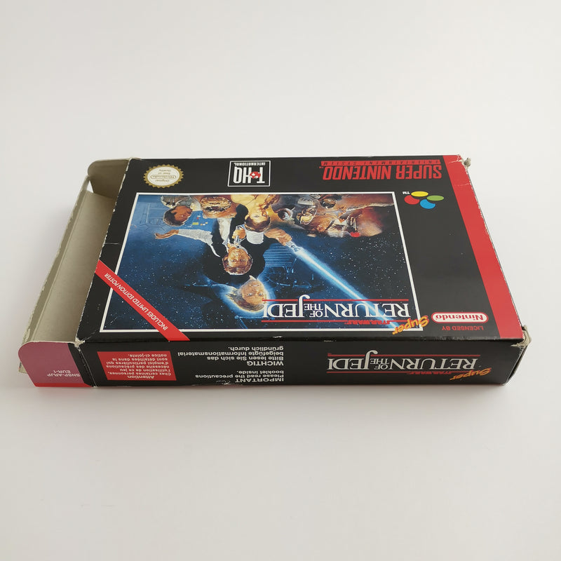 Super Nintendo Spiel " Super Star Wars Return of the Jedi " SNES OVP | PAL EUR-1