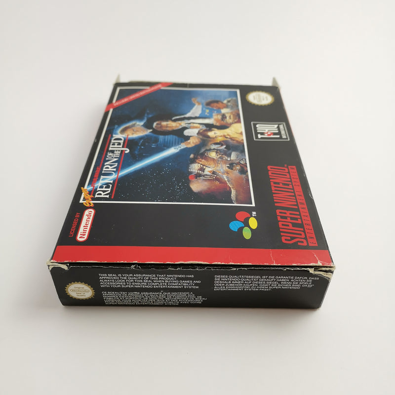 Super Nintendo Spiel " Super Star Wars Return of the Jedi " SNES OVP | PAL EUR-1