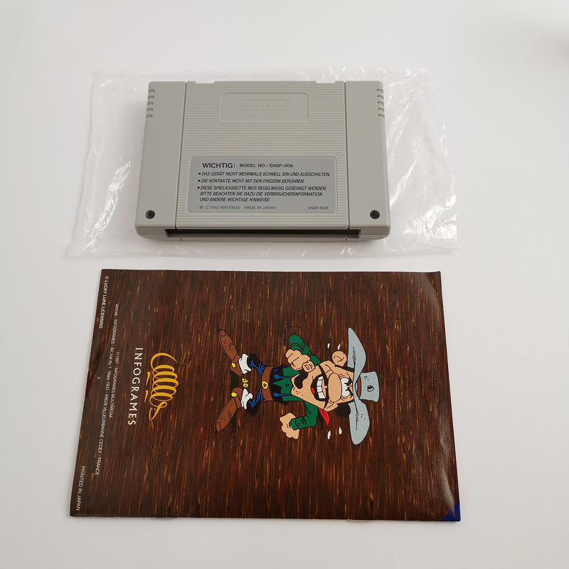 Super Nintendo game "Lucky Luke" SNES LuckyLuke | Original packaging | PAL NOE