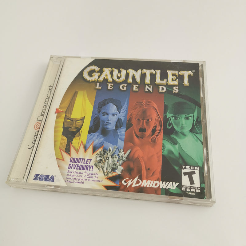 Sega Dreamcast game "Gauntlet Legends" DC | Original packaging | NTSC-U/C USA version