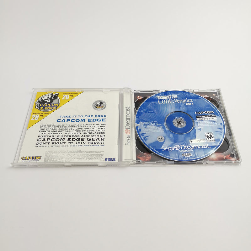 Sega Dreamcast Spiel " Resident Evil Code Veronica " DC | OVP | NTSC-U/C USA