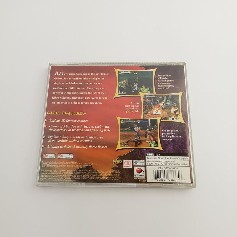 Sega Dreamcast Spiel " Soul Fighter " DC | OVP | NTSC-U/C USA Amerikanische Ver.