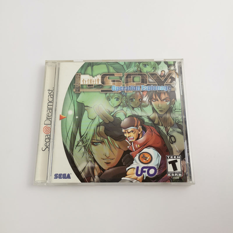 Sega Dreamcast game "Industrial SPY Operation Espionage" DC | Original packaging NTSC-U/C USA