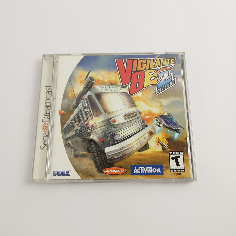 Sega Dreamcast game "Vigilante 8 2nd Offense" DC | Original packaging | NTSC-U/C USA