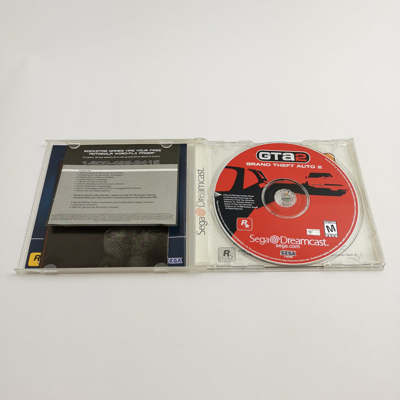 Sega Dreamcast game "GTA2 Grand Theft Auto" DC | Original packaging | NTSC-U/C USA