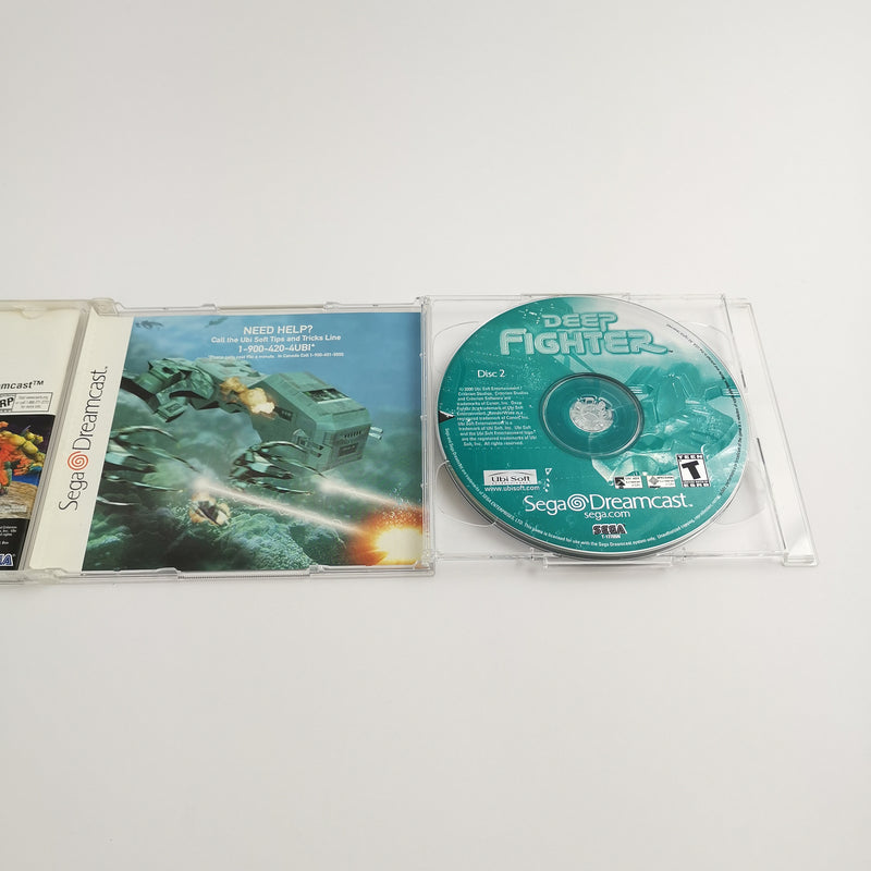 Sega Dreamcast game "Deep Fighter" DC | Original packaging | NTSC-U/C USA