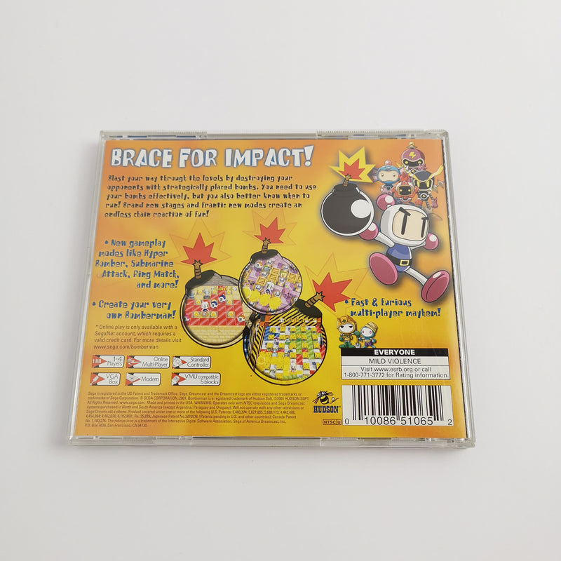 Sega Dreamcast game "Bomberman Online" DC | Original packaging | NTSC-U/C USA