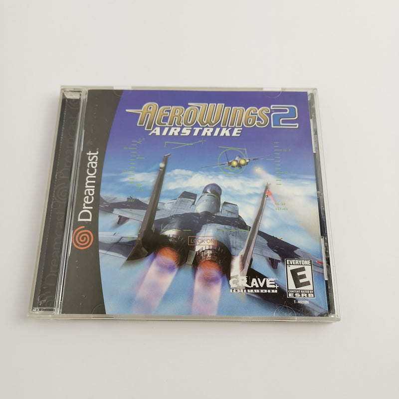 Sega Dreamcast Spiel " Aero Wings 2 Airstrike " DC | OVP | NTSC-U/C USA