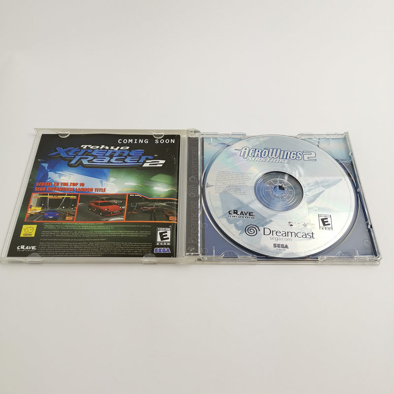 Sega Dreamcast Spiel " Aero Wings 2 Airstrike " DC | OVP | NTSC-U/C USA