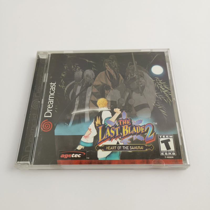 Sega Dreamcast game "The Last Blade 2 Heart of the Samurai" OVP NTSC-U/C USA