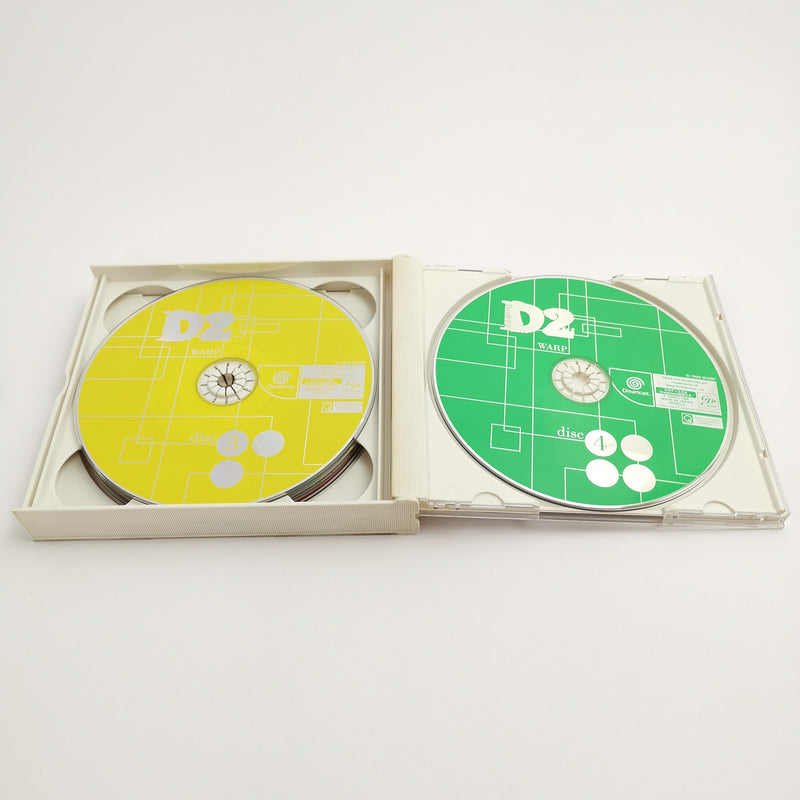 Sega Dreamcast Spiel " D2 Warp " DC | OVP | NTSC-J Japan Version
