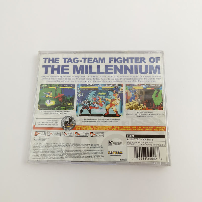 Sega Dreamcast Spiel " Marvel vs. Capcom Clash of Super Heroes " NEW NEU SEALED