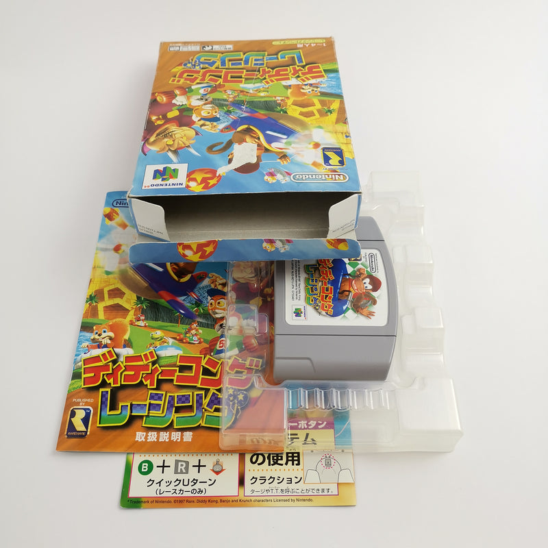 Nintendo 64 Spiel " Diddy Kong Racing " N64 N 64 OVP |  NTSC-J Japan Version
