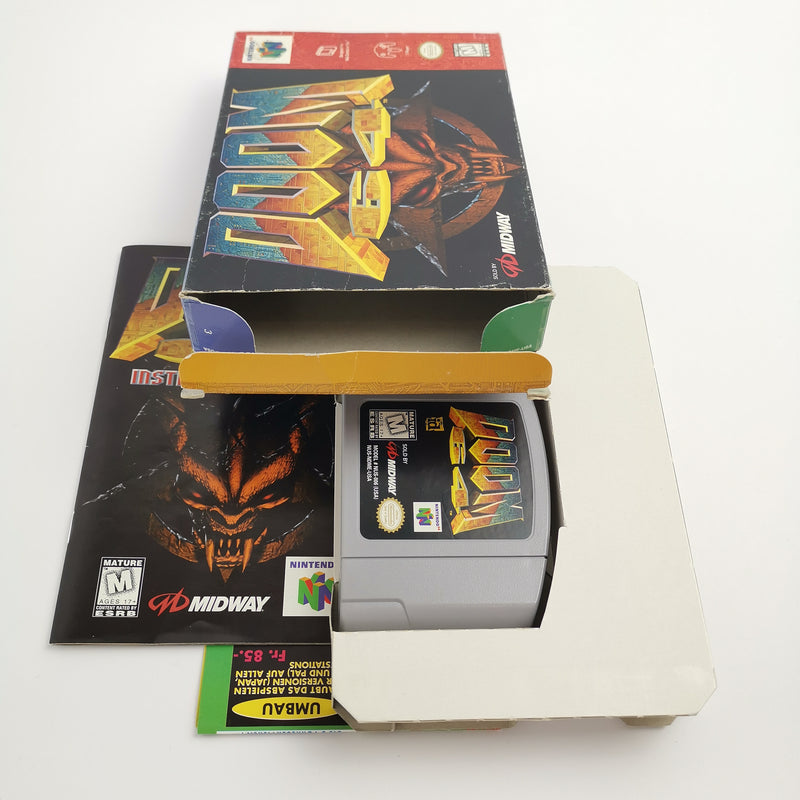 Nintendo 64 game "Doom 64" N64 N 64 | Original packaging | NTSC-U/C USA American