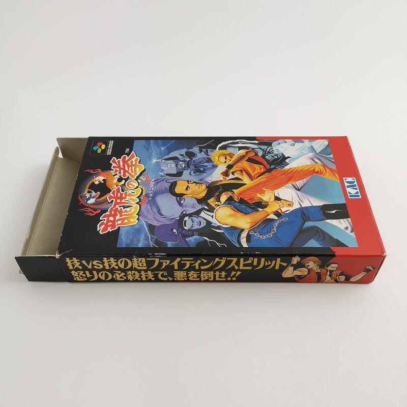 Nintendo Super Famicom game "Art of Fighting" SFC SNES | NTSC-J Japan original packaging